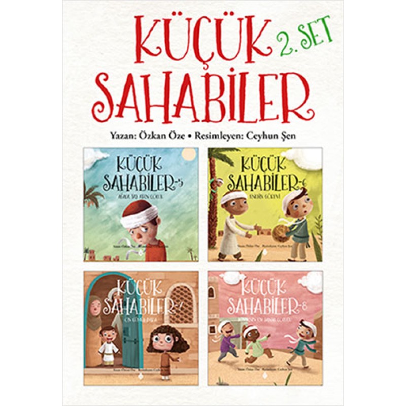 Küçük Sahabiler Seti 2- 4 Kitap Takım Küçük Sahabiler Seti 2- 4 Kitap Takım