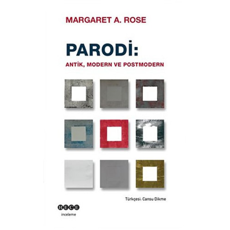 Parodi: Antik Modern ve Postmodern Parodi: Antik Modern ve Postmodern