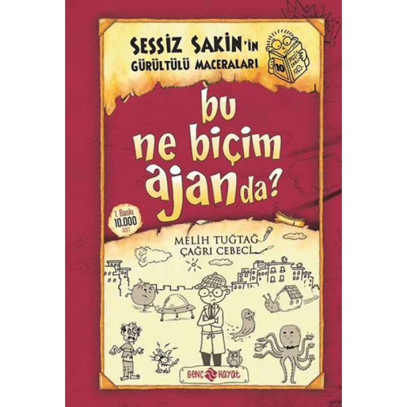 Bu Ne Biçim Ajanda? - Sessiz Sakin’in Gürültülü Maceraları 10 (Ciltli) Bu Ne Biçim Ajanda? - Sessiz Sakin’in Gürültülü Maceraları 10 (Ciltli)