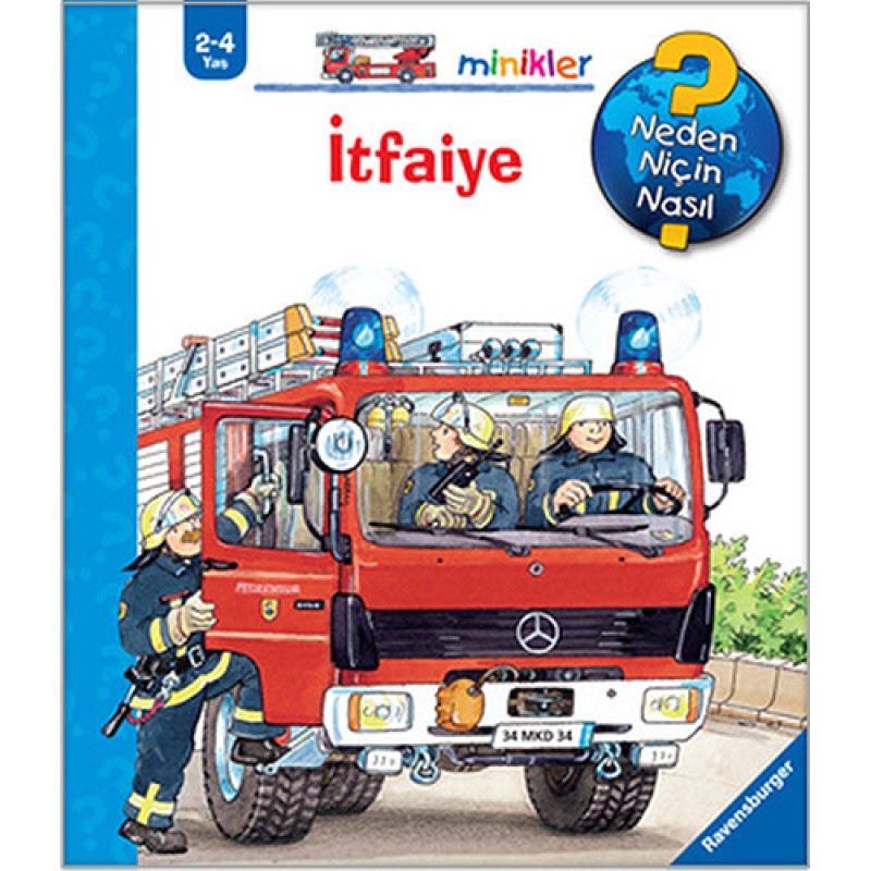 Ravensburger Minikler - İtfaiye (Ciltli) Ravensburger Minikler - İtfaiye (Ciltli)