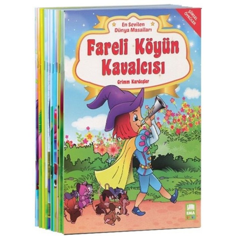 En Sevilen Dünya Masalları Büyük Boy - 10 Kitap Takım En Sevilen Dünya Masalları Büyük Boy - 10 Kitap Takım