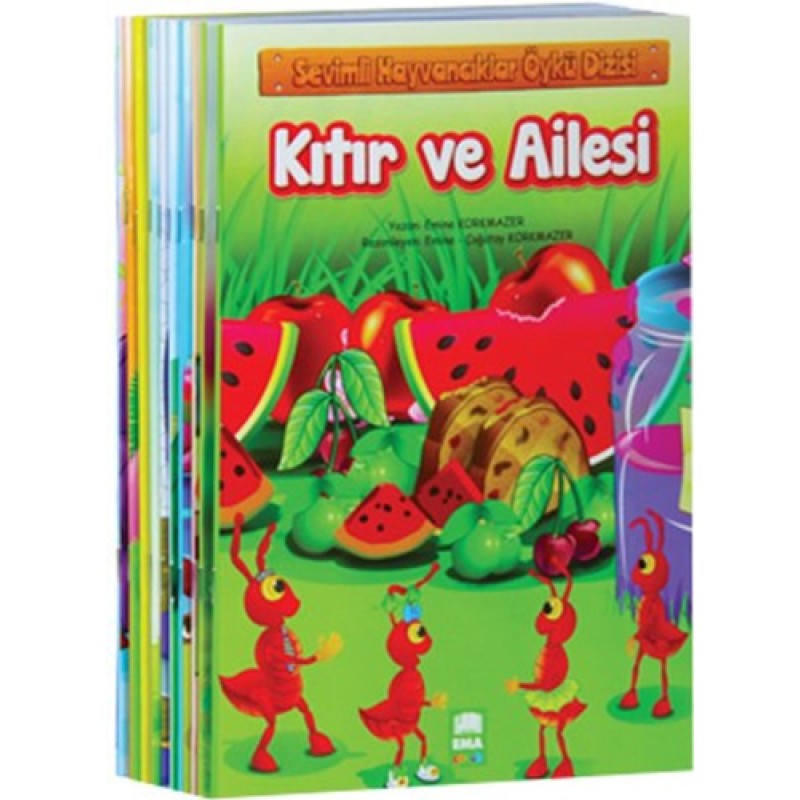 Sevimli Hayvancıklar Öykü Dizisi Büyük Boy - 10 Kitap Takım Sevimli Hayvancıklar Öykü Dizisi Büyük Boy - 10 Kitap Takım