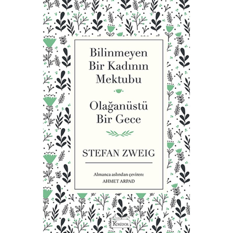 Bilinmeyen Bir Kadının Mektubu - Olağanüstü Bir Gece (Ciltli)