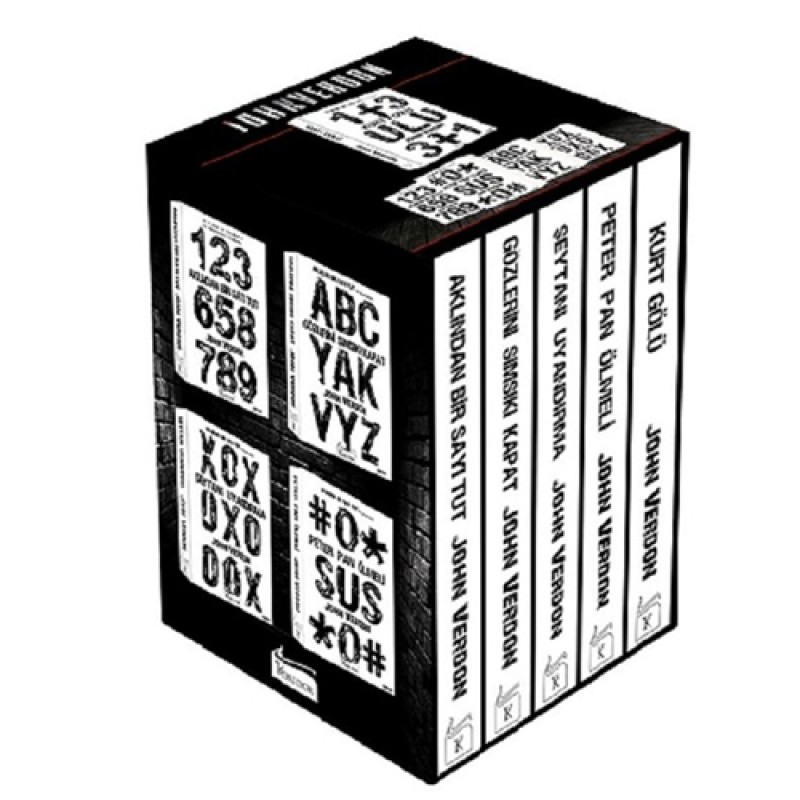 John Verdon Polisiye Seti-5 Kitap Takım John Verdon Polisiye Seti-5 Kitap Takım