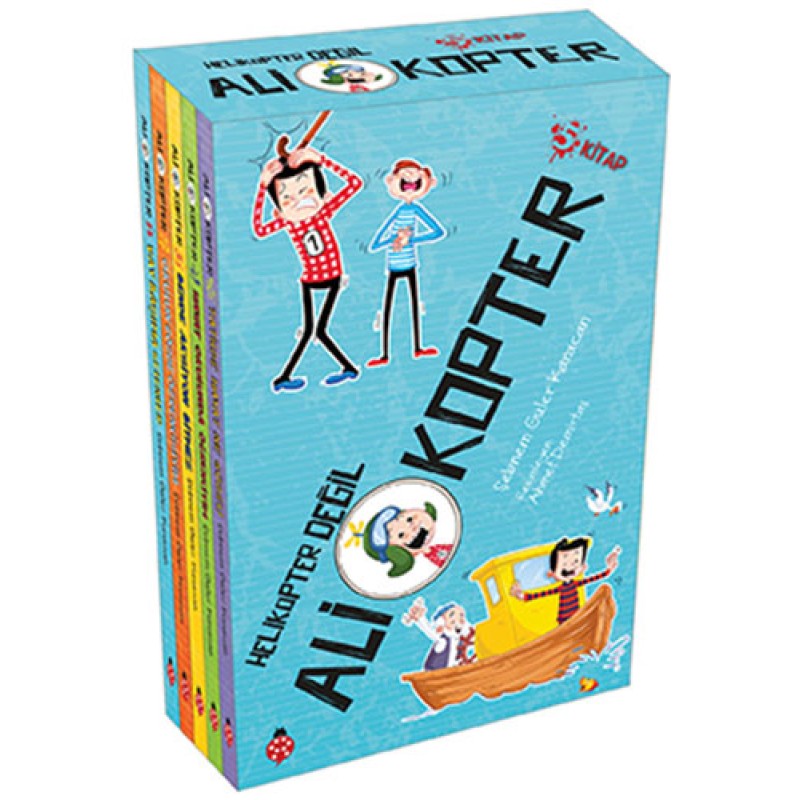 Ali Kopter Seti-5 Kitap Takım Ali Kopter Seti-5 Kitap Takım