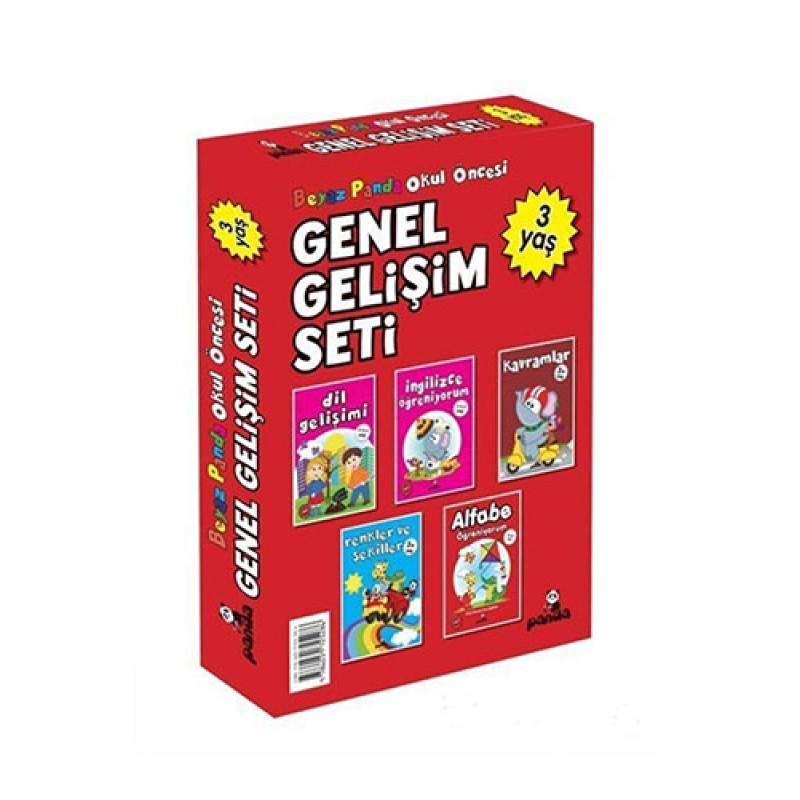 3 Yaş Genel Gelişim Seti - 5 Kitap Takım 3 Yaş Genel Gelişim Seti - 5 Kitap Takım