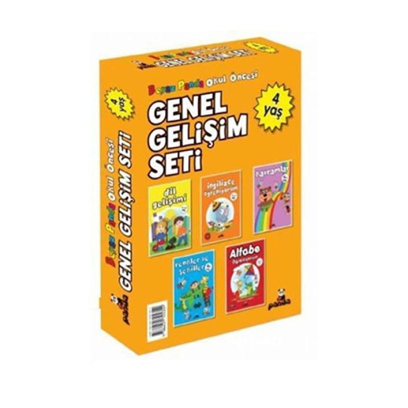 4 Yaş Genel Gelişim Seti - 5 Kitap Takım 4 Yaş Genel Gelişim Seti - 5 Kitap Takım