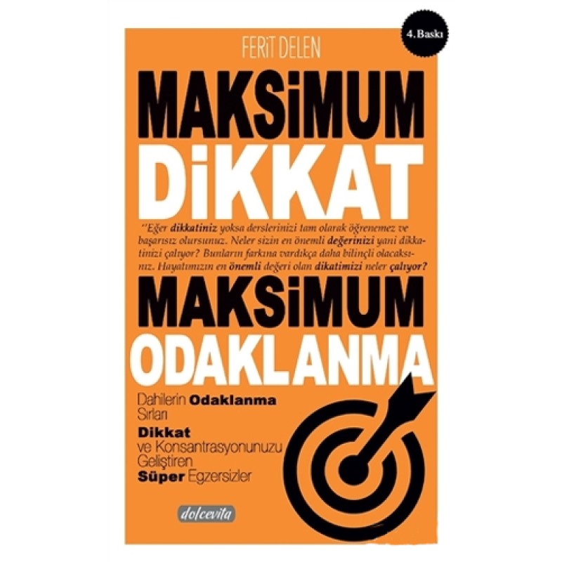 Maksimum Dikkat Maksimum Odaklanma Maksimum Dikkat Maksimum Odaklanma