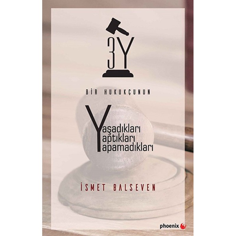 3Y - Bir Hukukçunun Yaşadıkları Yaptıkları Yapamadıkları 3Y - Bir Hukukçunun Yaşadıkları Yaptıkları Yapamadıkları