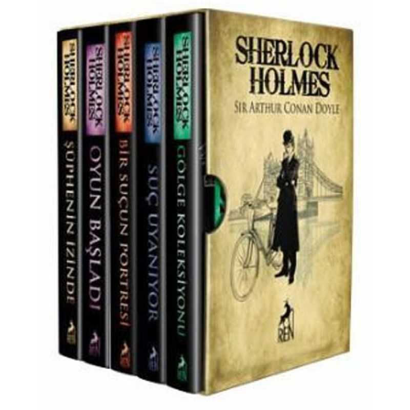 Sherlock Holmes - Bütün Hikayeler (5 Kitaplık Kutulu Set) Sherlock Holmes - Bütün Hikayeler (5 Kitaplık Kutulu Set)