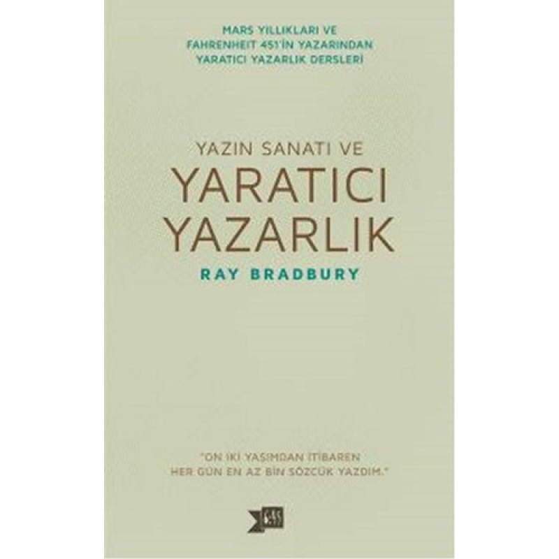 Yazın Sanatı ve Yaratıcı Yazarlık