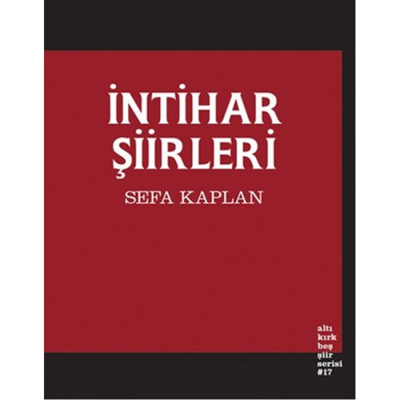İntihar Şiirleri İntihar Şiirleri