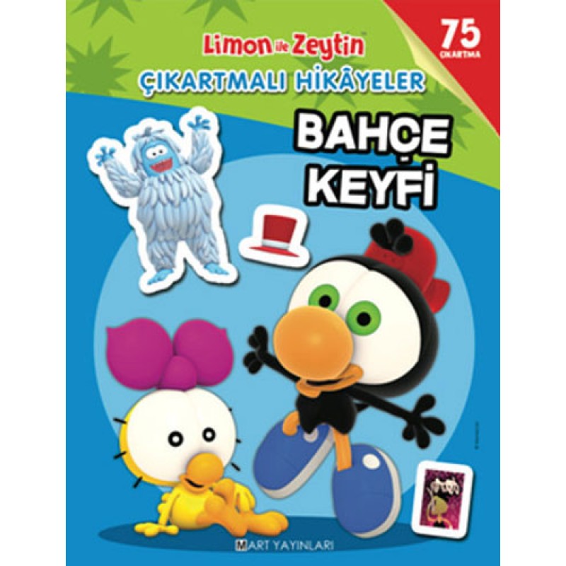 Limon ile Zeytin Çıkartmalı Hikayeler - Bahçe Keyfi