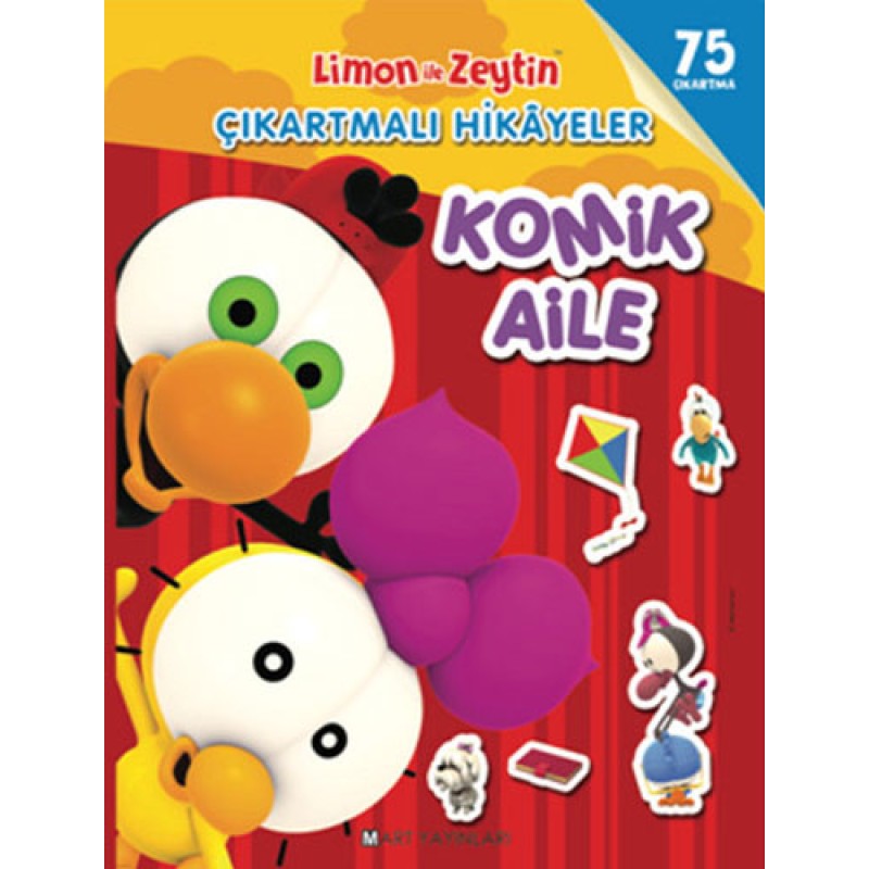 Limon ile Zeytin Çıkartmalı Hikayeler - Komik Aile Limon ile Zeytin Çıkartmalı Hikayeler - Komik Aile