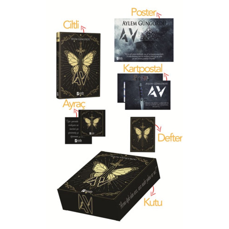 Av - Kutulu Özel Set (Ciltli) Av - Kutulu Özel Set (Ciltli)