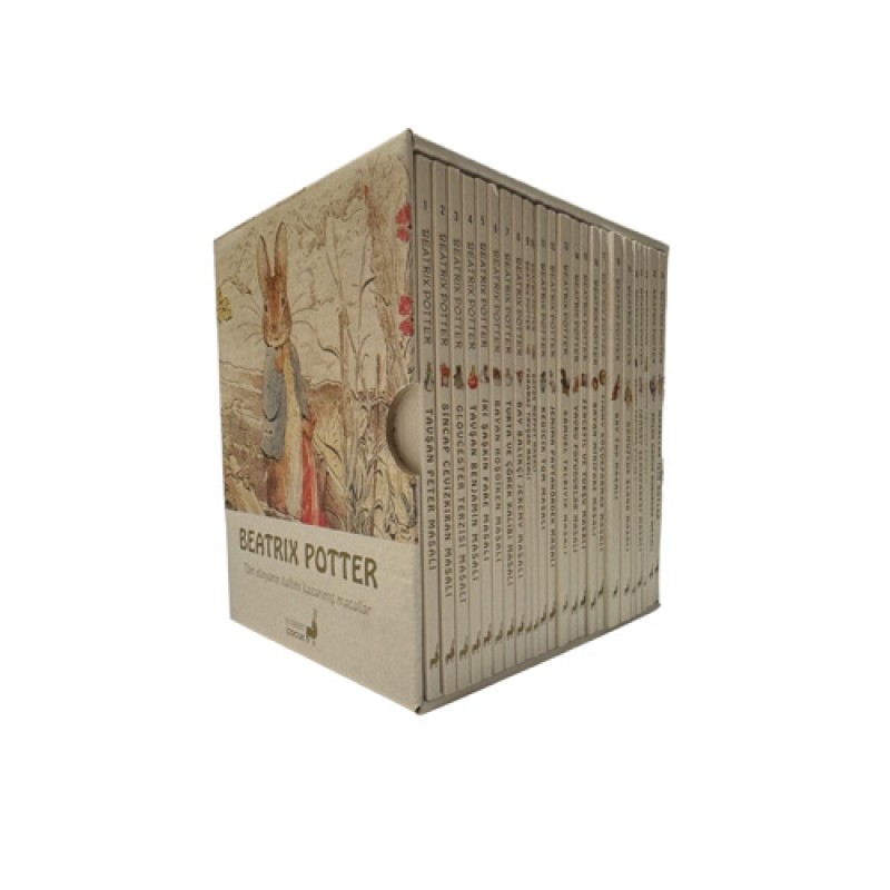 Beatrix Potter Masalları Kutulu Set - 24 Kitap Takım Beatrix Potter Masalları Kutulu Set - 24 Kitap Takım