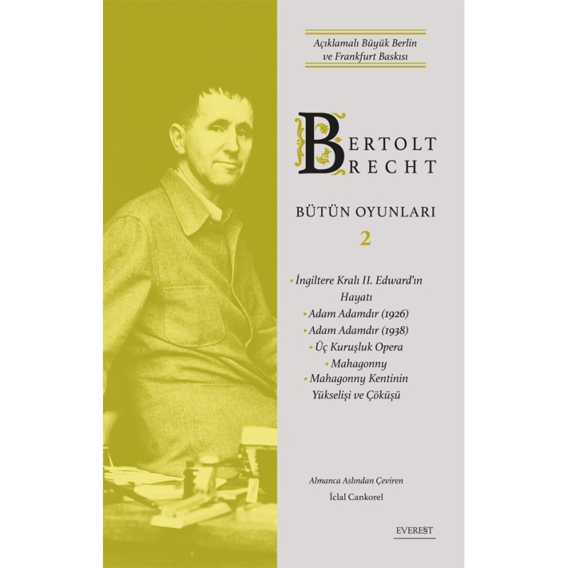 Bertolt Brecht - Bütün Oyunları 2 (Ciltli) Bertolt Brecht - Bütün Oyunları 2 (Ciltli)