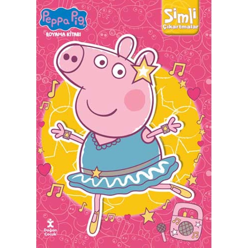 Peppa Pig-Simli Çıkartmalı Boyama Kitabı Peppa Pig-Simli Çıkartmalı Boyama Kitabı