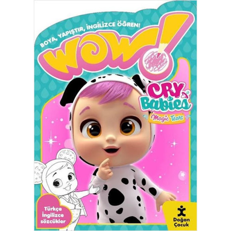 Wow! Cry Babies Magic Tears Boyama Kitabı
