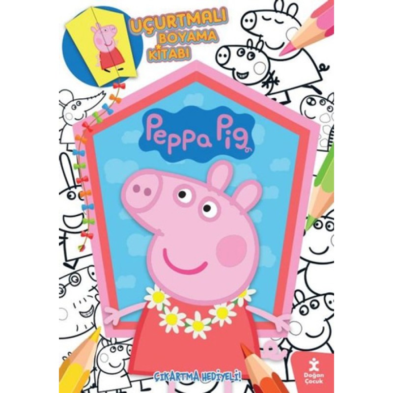 Peppa Pig - Uçurtmalı Boyama Kitabı