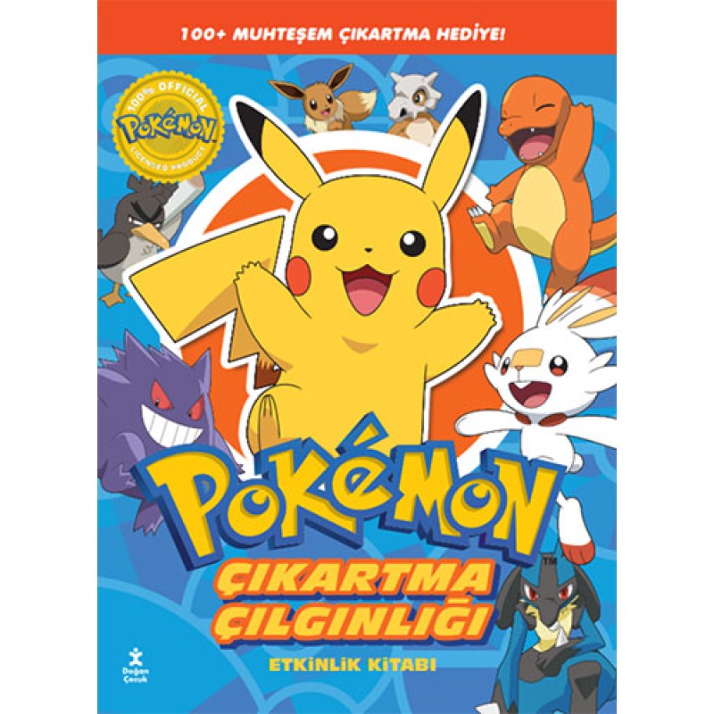 Pokemon - Pikachu Çıkartma Çılgınlığı Etkinlik Kitabı Pokemon - Pikachu Çıkartma Çılgınlığı Etkinlik Kitabı