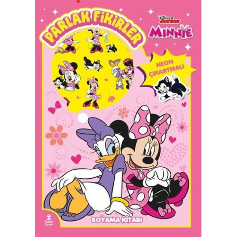 Disney Junior Minnie - Parlak Fikirler Neon Çıkartmalı Boyama Kitabı Disney Junior Minnie - Parlak Fikirler Neon Çıkartmalı Boyama Kitabı