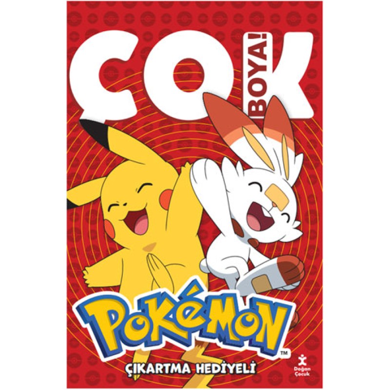 Pokemon Çok Boya Çıkartmalı Dev Boyama Kitabı Pokemon Çok Boya Çıkartmalı Dev Boyama Kitabı