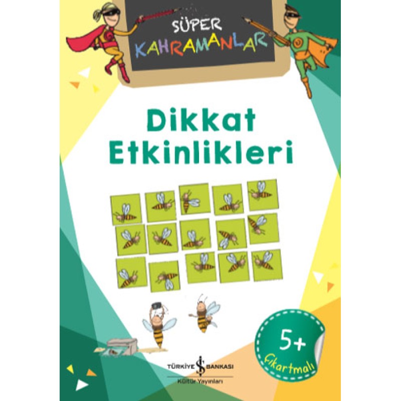 Dikkat Etkinlikleri - Süper Kahramanlar Dikkat Etkinlikleri - Süper Kahramanlar