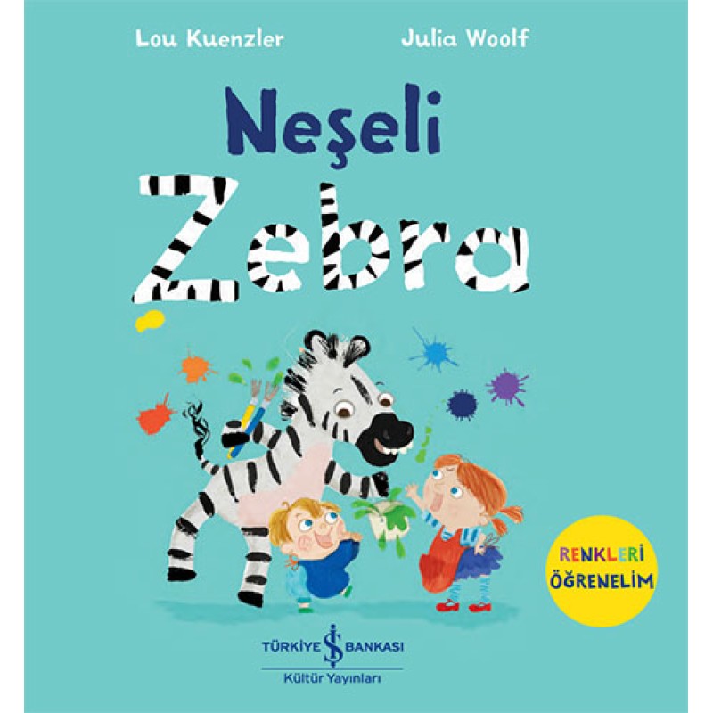 Neşeli Zebra - Renkleri Öğrenelim Neşeli Zebra - Renkleri Öğrenelim