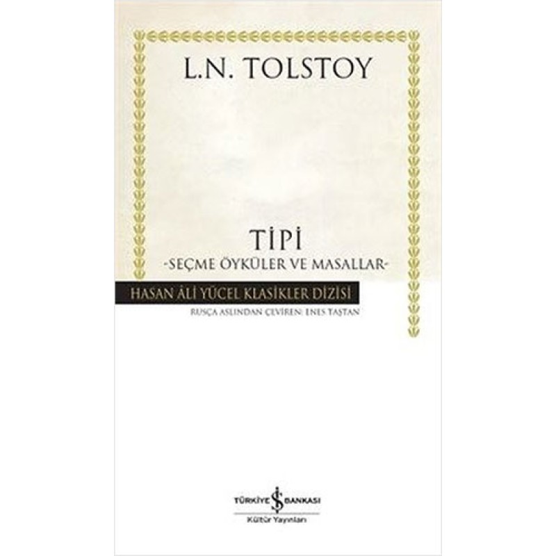 Tipi – Seçme Öyküler Ve Masallar (Ciltli) Tipi – Seçme Öyküler Ve Masallar (Ciltli)