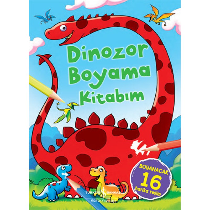 Dinozor Boyama Kitabım Dinozor Boyama Kitabım