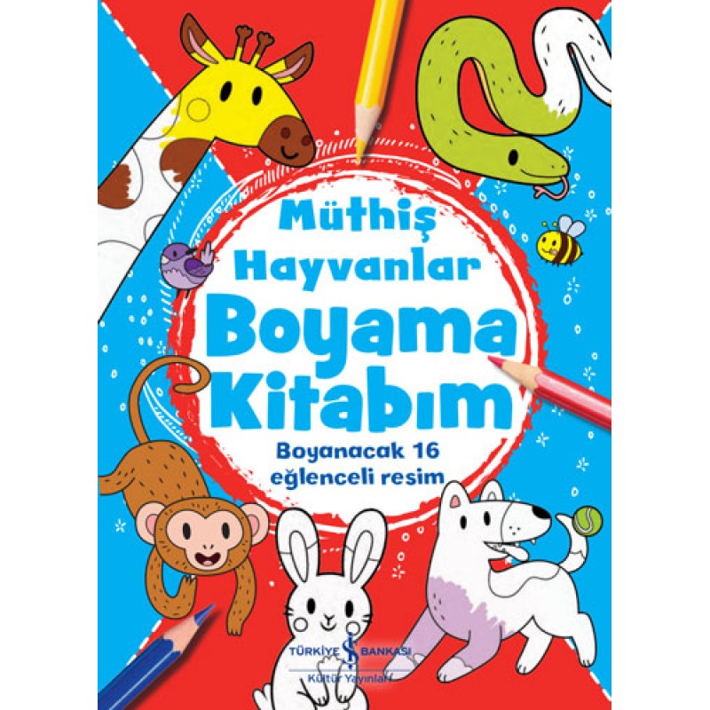 Müthiş Hayvanlar Boyama Kitabım Müthiş Hayvanlar Boyama Kitabım