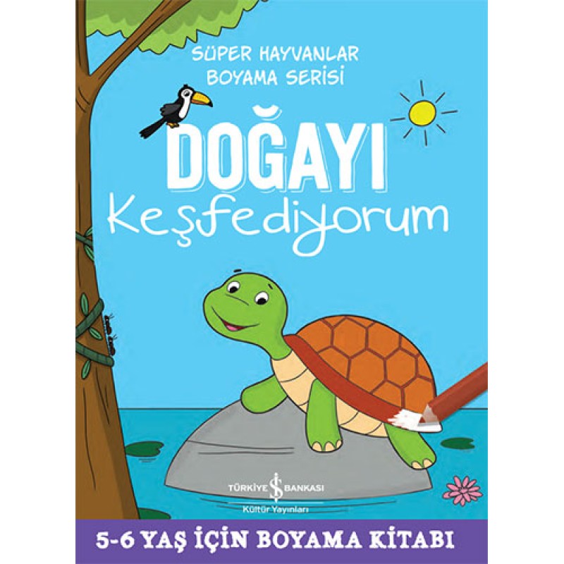 Süper Hayvanlar Boyama Serisi - Doğayı Keşfediyorum Süper Hayvanlar Boyama Serisi - Doğayı Keşfediyorum