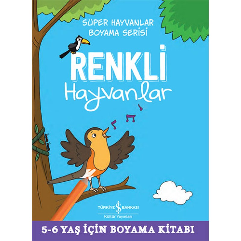 Süper Hayvanlar Boyama Serisi - Renkli Hayvanlar Süper Hayvanlar Boyama Serisi - Renkli Hayvanlar