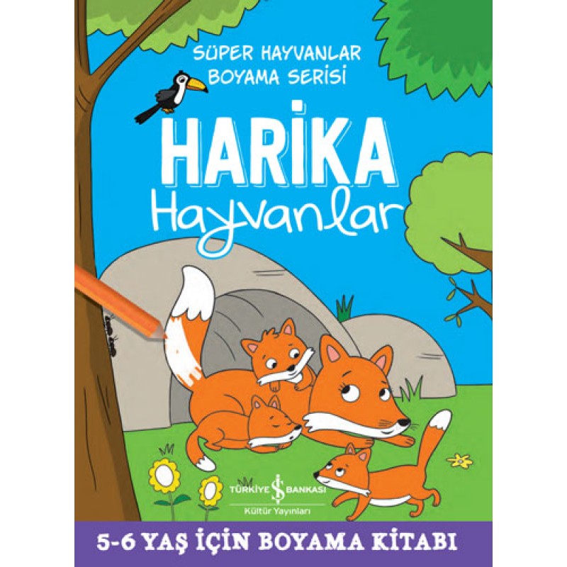 Süper Hayvanlar Boyama Serisi - Harika Hayvanlar Süper Hayvanlar Boyama Serisi - Harika Hayvanlar