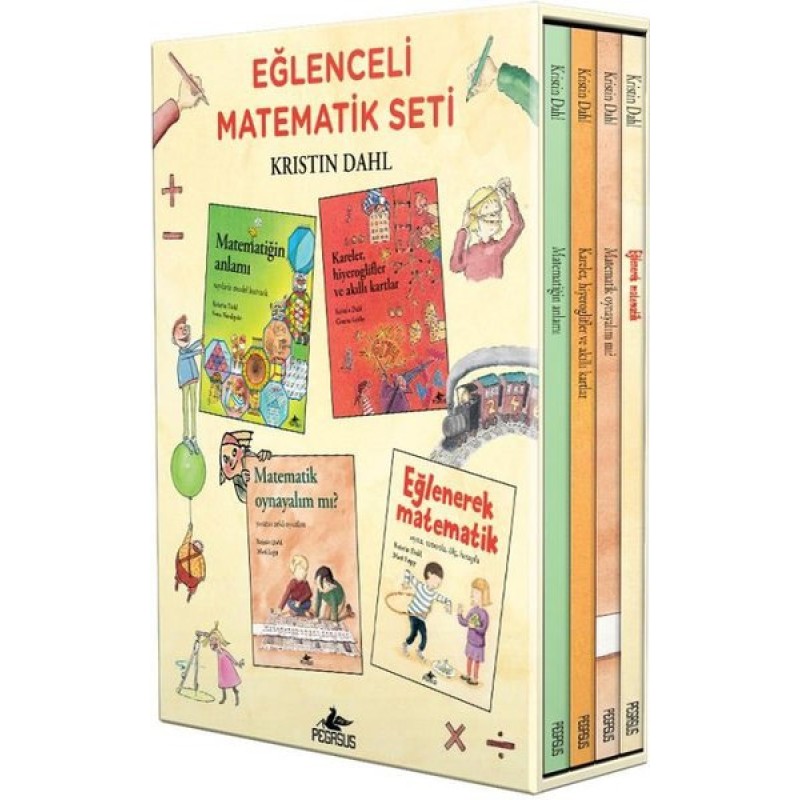 Eğlenceli Matematik Kutulu Özel Seti - 4 Kitap Takım Eğlenceli Matematik Kutulu Özel Seti - 4 Kitap Takım