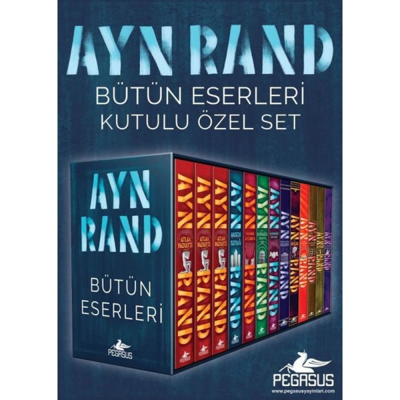 Ayn Rand Bütün Eserleri Kutulu Özel Seti - 13 Kitap Takım Ayn Rand Bütün Eserleri Kutulu Özel Seti - 13 Kitap Takım