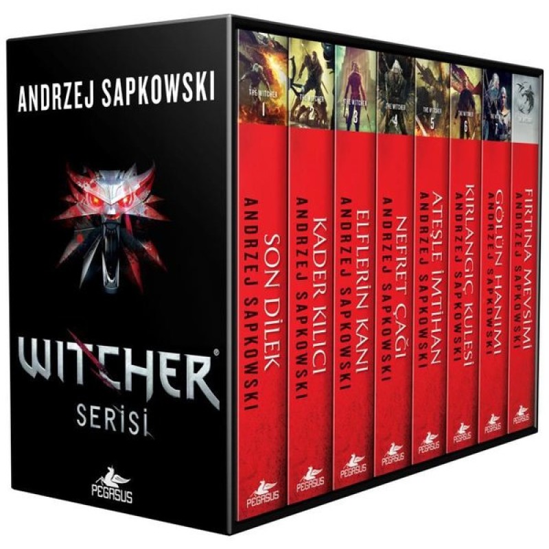 The Witcher Serisi Kutulu Özel Set - 8 Kitap The Witcher Serisi Kutulu Özel Set - 8 Kitap