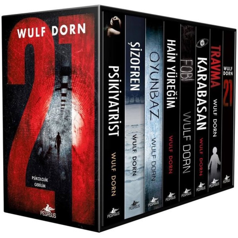 Wulf Dorn Psikolojik Gerilim Kutulu Özel Seti - 8 Kitap Takım Wulf Dorn Psikolojik Gerilim Kutulu Özel Seti - 8 Kitap Takım