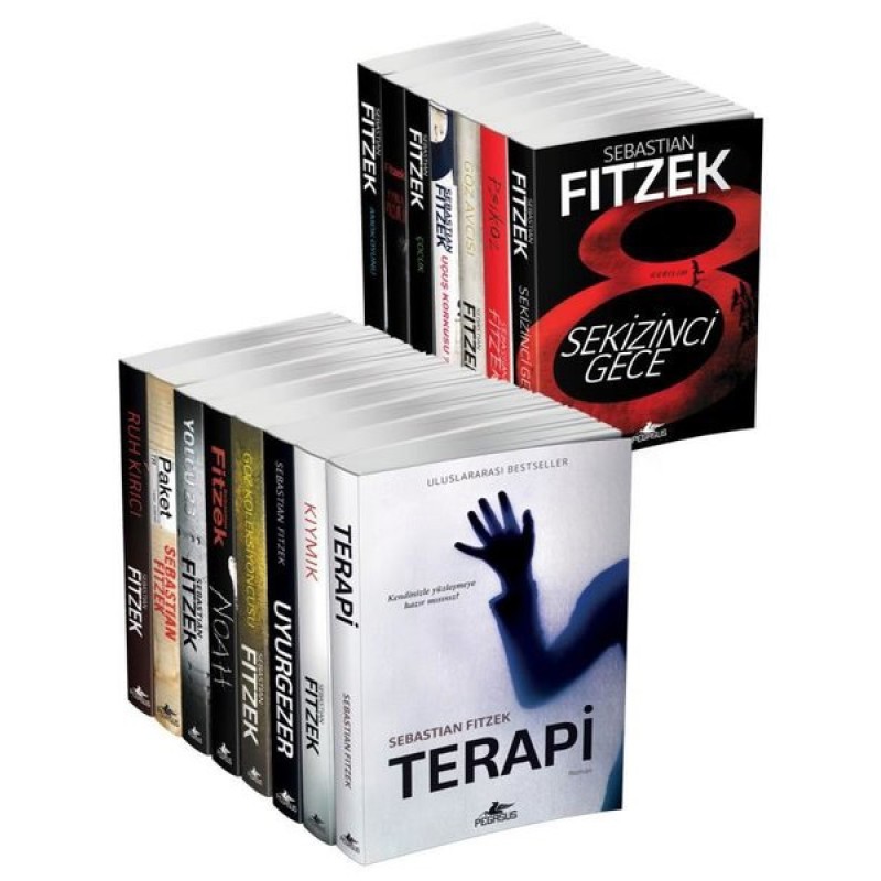Sebastian Fitzek Psikolojik Gerilim Serisi Özel Seti - 15 Kitap Takım