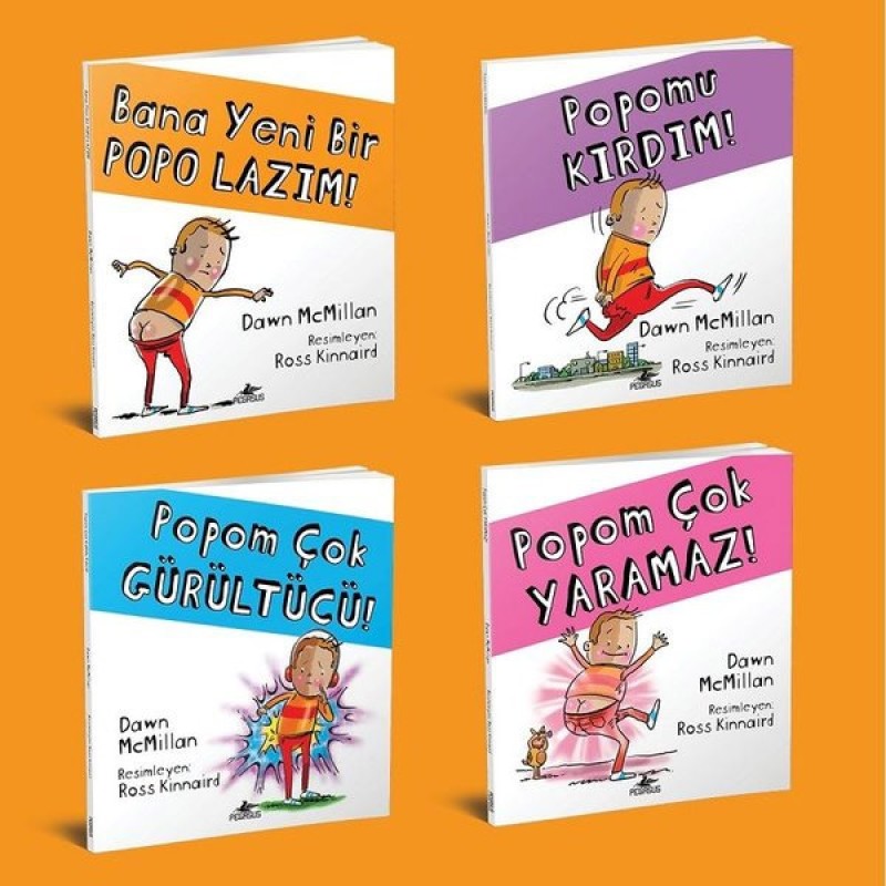Bana Yeni Bir Popo Lazım Serisi Seti - 4 Kitap Takım Bana Yeni Bir Popo Lazım Serisi Seti - 4 Kitap Takım
