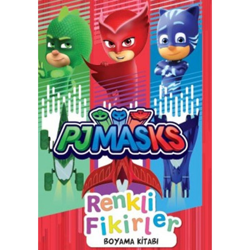 Pjmasks - Renkli Fikirler Boyama Kitabı Pjmasks - Renkli Fikirler Boyama Kitabı