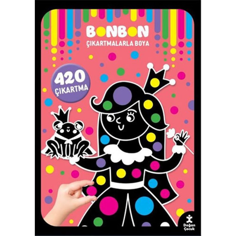 Masallar - Bonbon Çıkartmalarla Boya - 420 Çıkartma Masallar - Bonbon Çıkartmalarla Boya - 420 Çıkartma