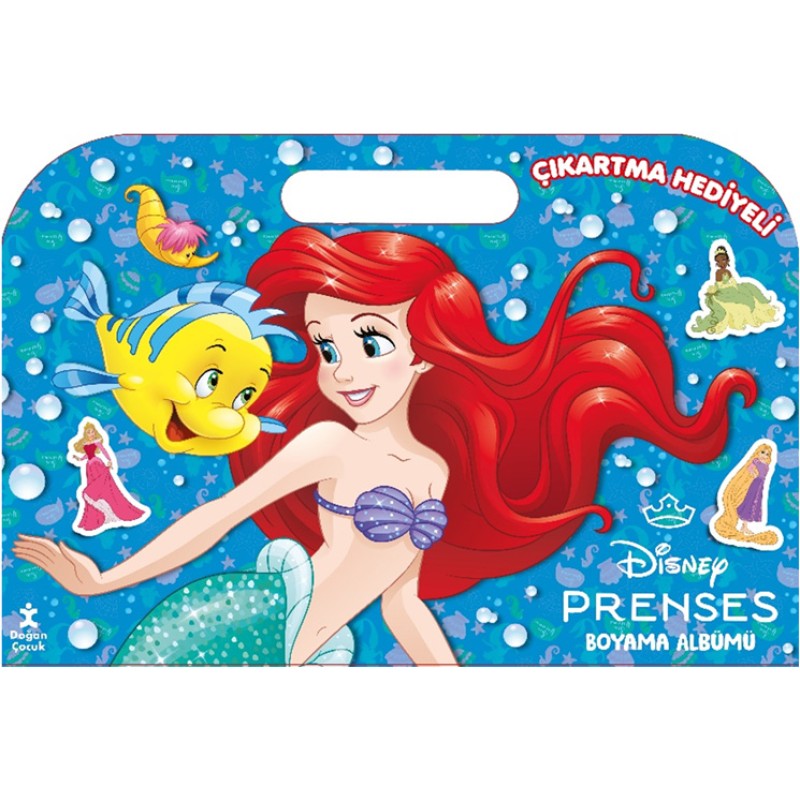 Disney Prenses - Çıkartma Hediyeli Boyama Albümü