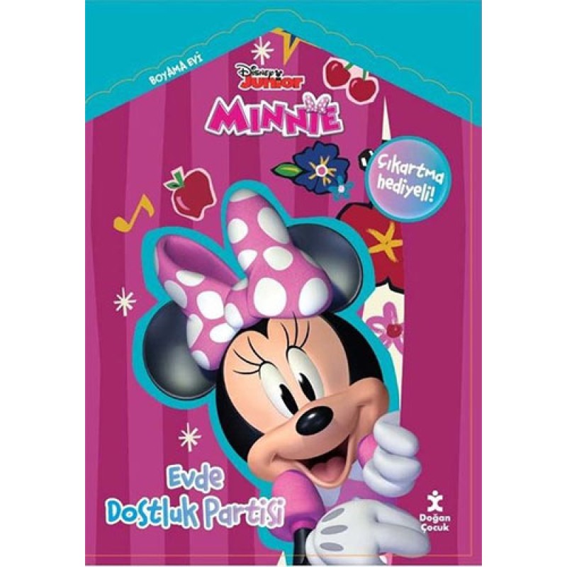 Disney Minnie Boyama Evi - Evde Dostluk Partisi