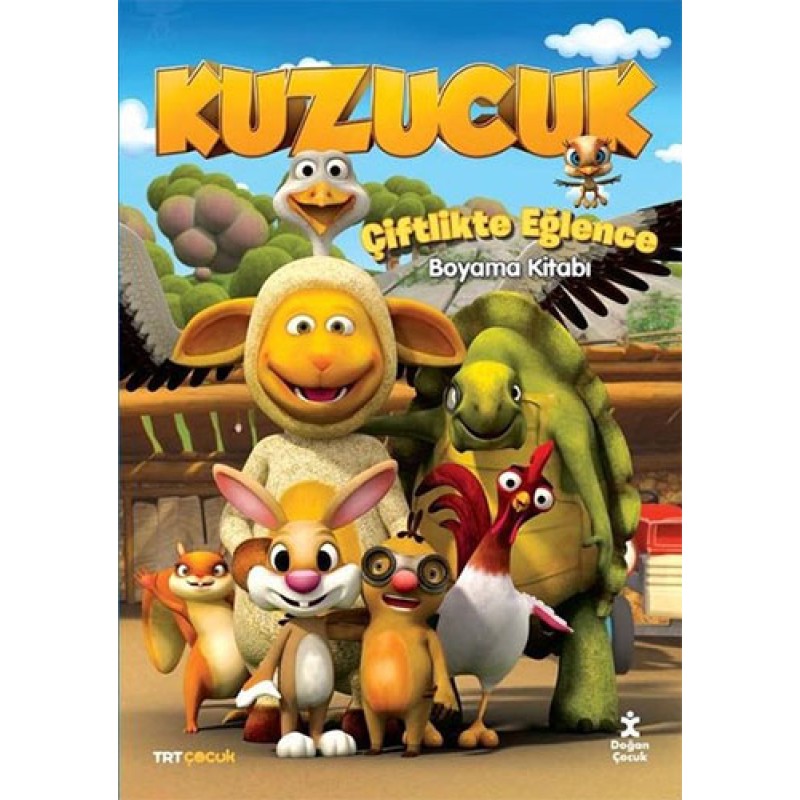 TRT Çocuk Kuzucuk Çiftlikte - Eğlence Boyama Kitabı TRT Çocuk Kuzucuk Çiftlikte - Eğlence Boyama Kitabı