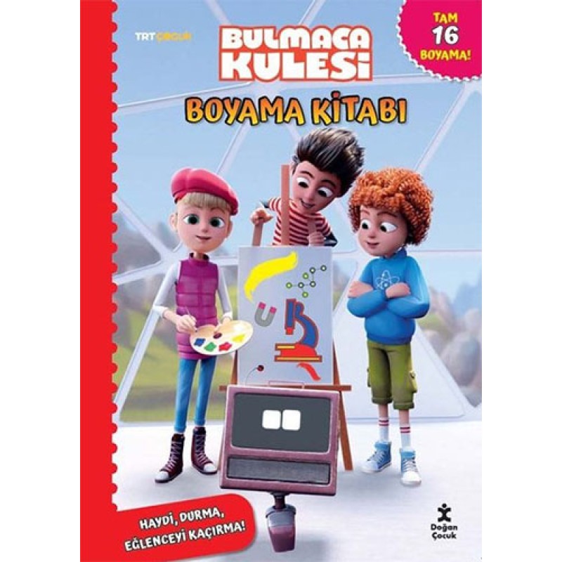 TRT Çocuk Bulmaca Kulesi Boyama Kitabı TRT Çocuk Bulmaca Kulesi Boyama Kitabı