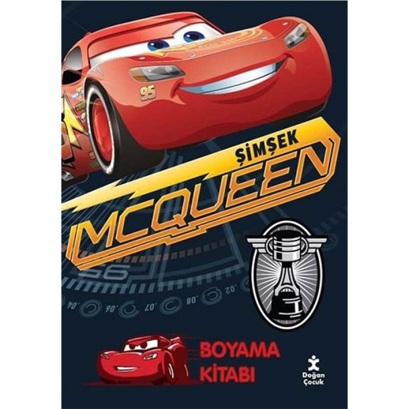 Disney Arabalar Şimşek Mcqueen Boyama Kitabı