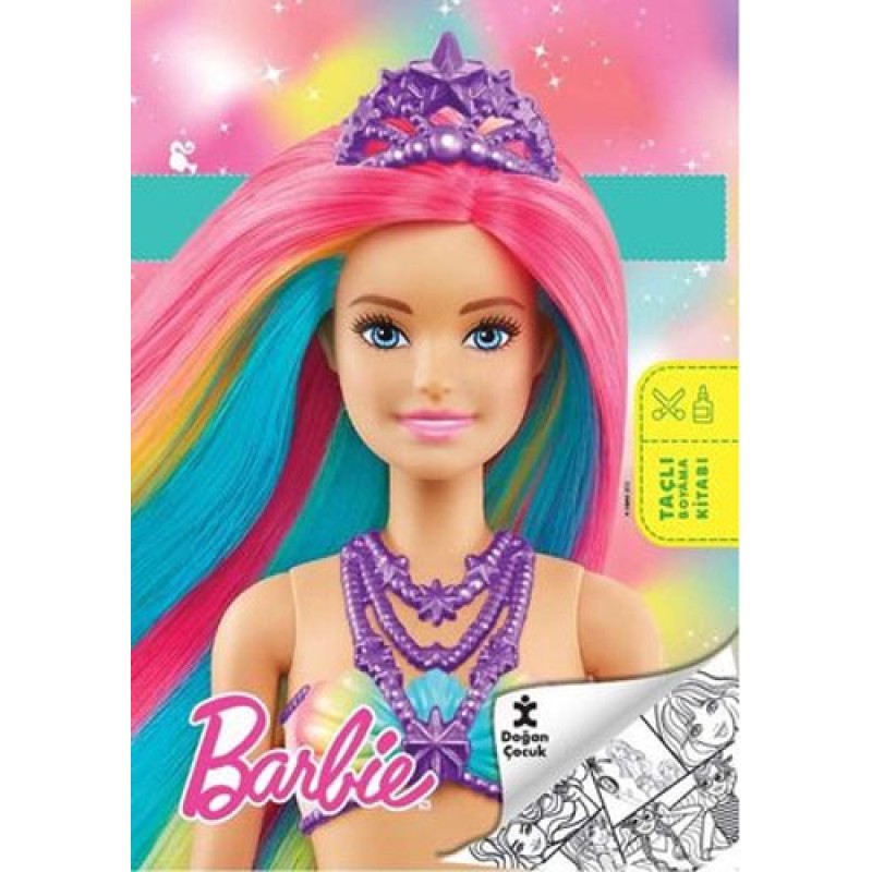 Barbie - Taçlı Boyama Kitabı Barbie - Taçlı Boyama Kitabı