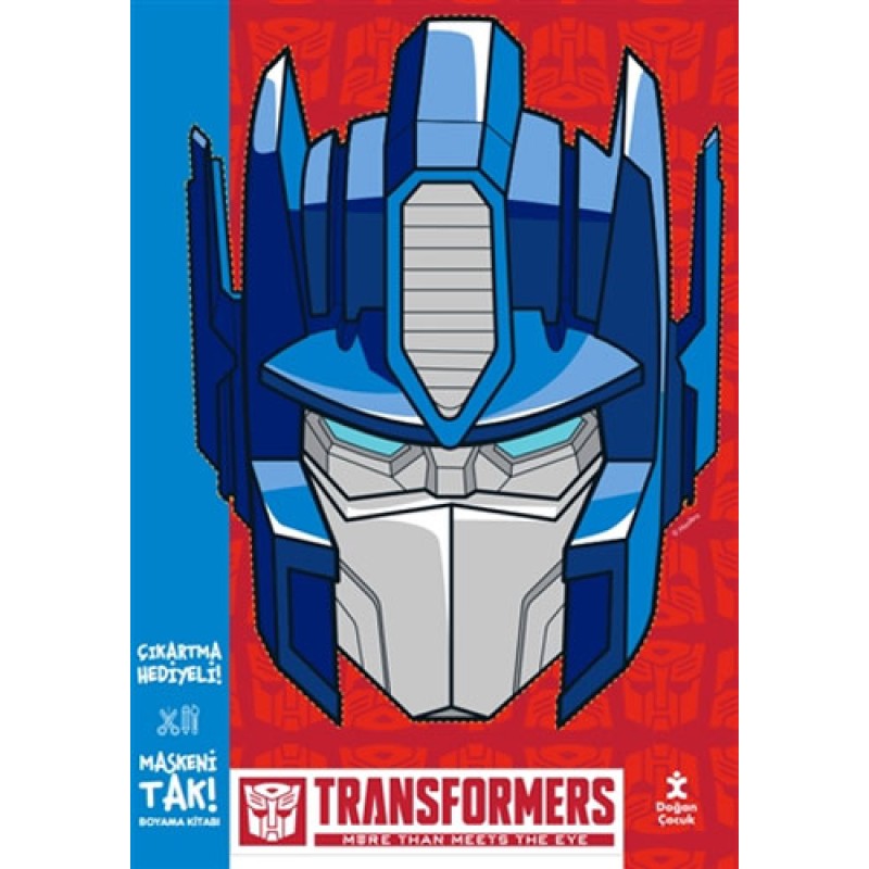 Maskeni Tak! Transformers Boyama Kitabı